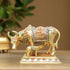 Brass Cow With Calf Statue 1.025Kg